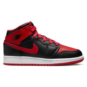 Air Jordan 1 Mid Big Kids' Shoes Size 4Y